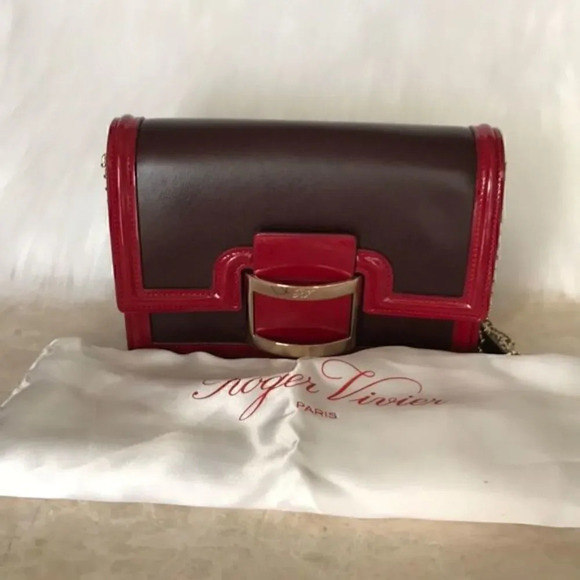 ROGER VIVIER PARIS leather 100%  authentic - Picture 8 of 8